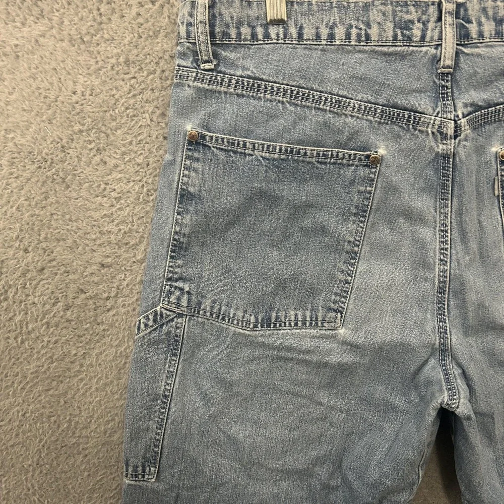 Vintage Levis Silvertab Jeans Mens 36x30 Blue Denim Baggy Light Wash Skater Y2K